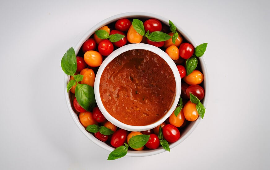 Gebackene Tomatensuppe