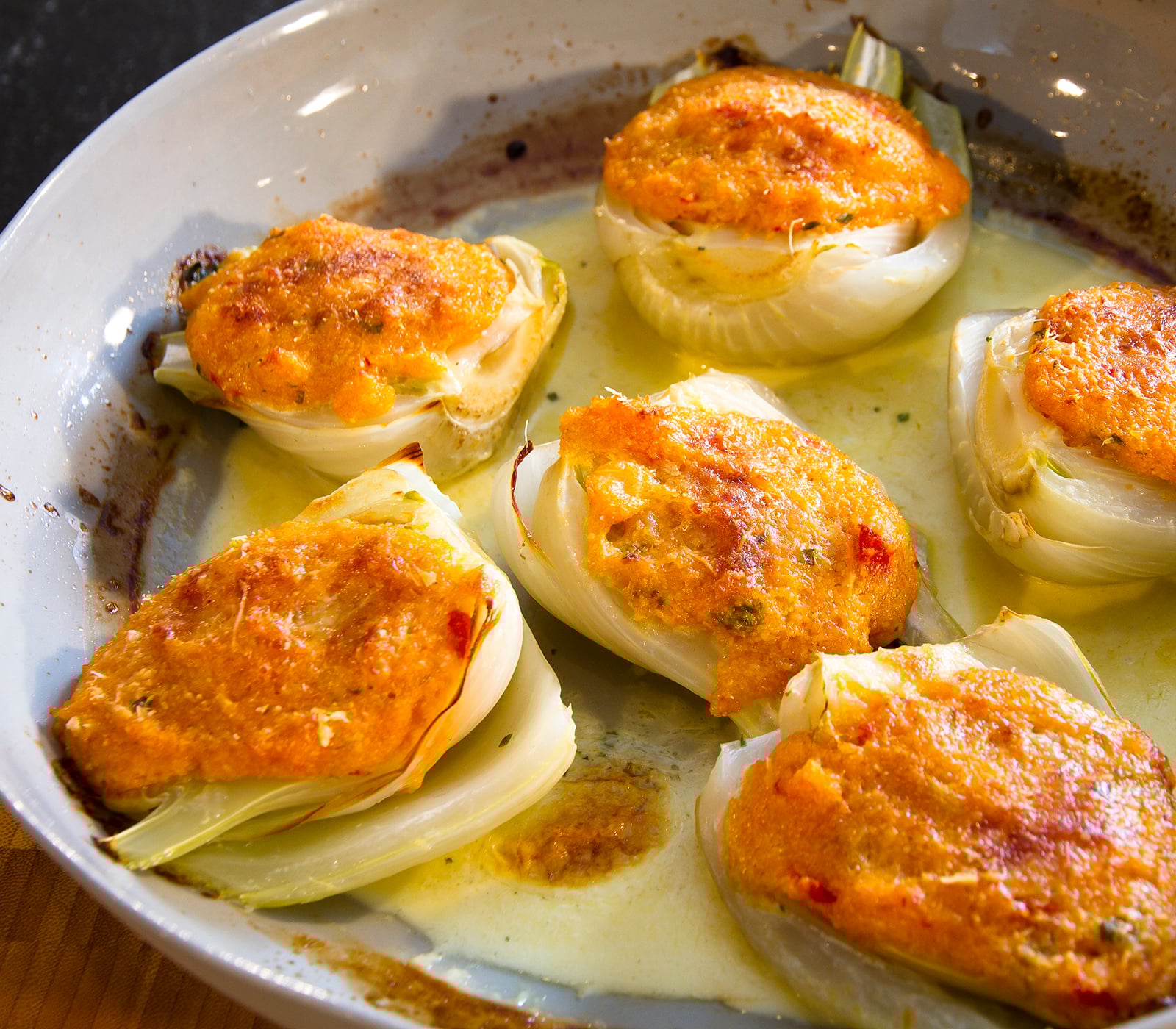 Gefüllter Fenchel mit Tomatenpolenta | Einfach Kochen by Meta ...